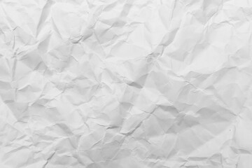 White Paper Texture background. Crumpled white paper abstract shape background with space paper recycle for text