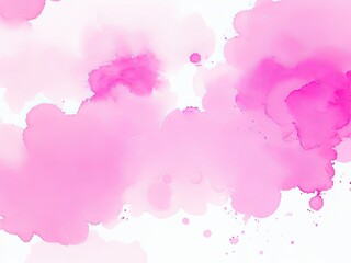 Free vector background of a pink abstract watercolor effect using ink.
