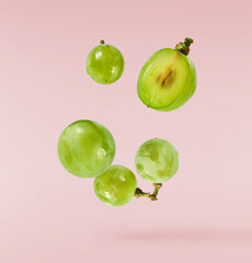 Delicious Chocolate flying in the air. High resolution levitation concept