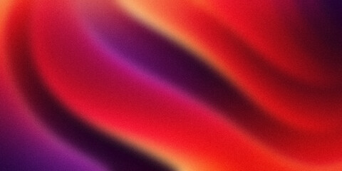 Obraz premium A stunning abstract gradient featuring a rich blend of vibrant red, orange, and deep purple hues. Perfect for backgrounds, digital art, and design projects, this image evokes warmth and creativity