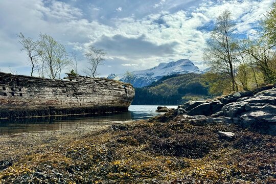 Wikingerboot Wrack
