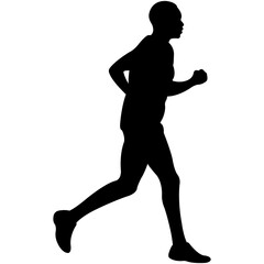 Running Man Silhouette