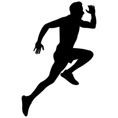 Running Man Silhouette