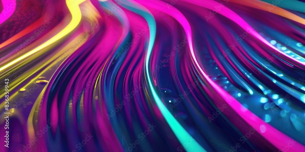 Wall mural colorful background