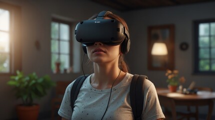 Beautiful Backgrounds for Augmented and Virtual Reality Applications, Generative AI