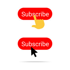 Set of sleek icons featuring like, subscribe, and notification bell activation. Perfect for enhancing user engagement on digital platforms.