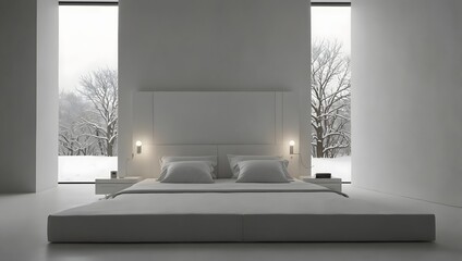 In the purity of the solid white background, a hidden narrative awaits ai_generated