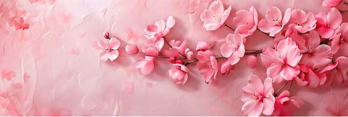 A pink flower with a pink background