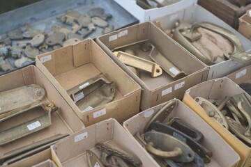 物置小屋で発見した懐かしい工具道具