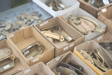 物置小屋で発見した懐かしい工具道具