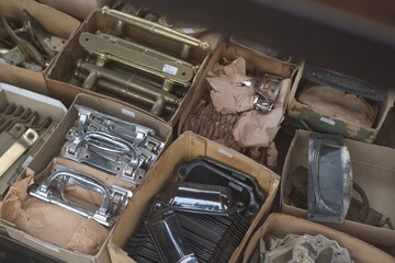 物置小屋で発見した懐かしい工具道具