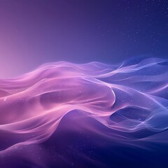 Create a seamless looping animation of a glowing purple and blue nebula. The nebula should be in constant motion.