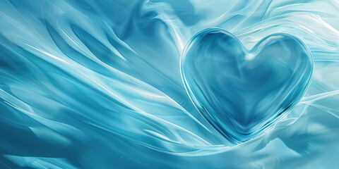 The Hug of Compassion: A graceful, light blue arch conveying warmth and empathy, inviting interaction and understanding.