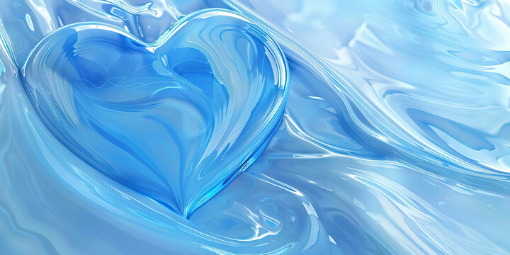 The Hug of Compassion: A graceful, light blue arch conveying warmth and empathy, inviting interaction and understanding.