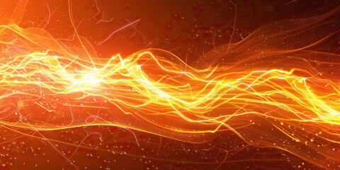 Excitement (Orange): A series of zigzag lines resembling sparks, representing enthusiasm and anticipation