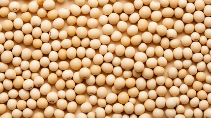 High-quality image of dry soybeans in bulk. Perfect for illustrating agricultural, food industry, and healthy protein source concepts.