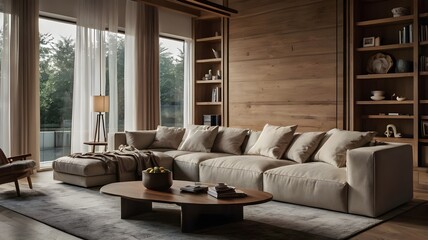 Obraz premium Modern livingroom interior