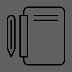 Notebook icon Design
