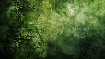 Abstract  Green grainy texture grunge background