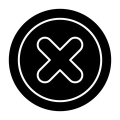 Obraz premium Cancel Icon