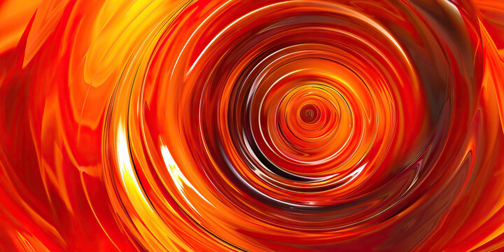 Enthusiasm (Bright Orange): A series of expanding circles symbolizing excitement or eagerness