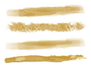 インク　アナログ風　質感　金　色　複数　セット