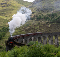 Jacobite steam train