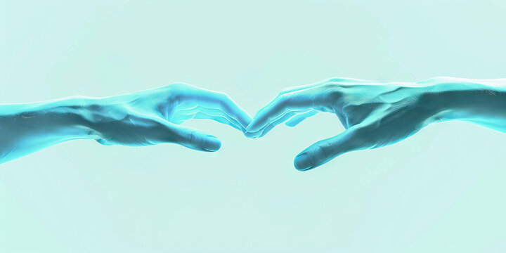 Compassion (Light Blue): Two simple, parallel lines indicating empathy and understanding