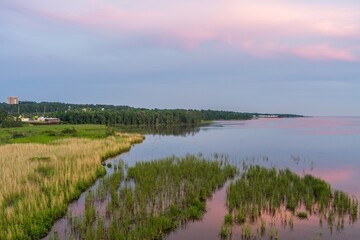 Daphne, Alabama at sunset in May