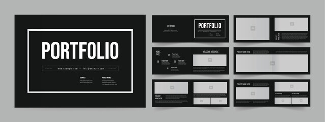 Architecture Portfolio Layout Multipurpose Portfolio Template