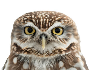 Fototapeta premium great horned owl isolated on transparent background 