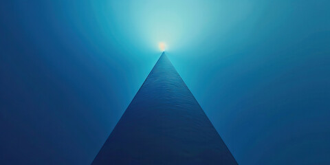 Yearning (Light Blue): A stretched, upward-pointing arrow representing a strong desire or longing