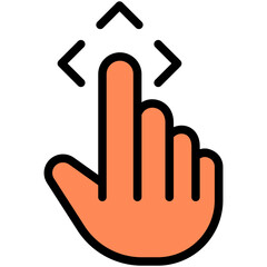 move filled line icon