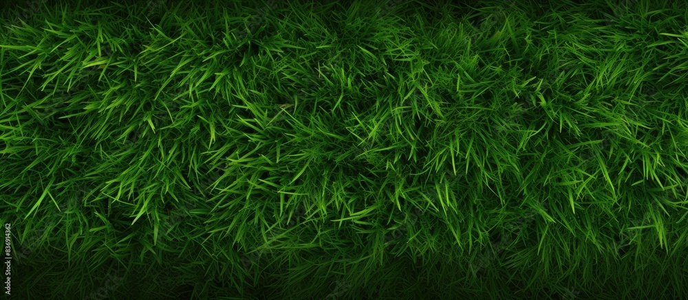 Poster seamless texture of lush green grass with copy space image.