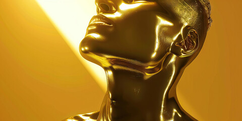 Pride (Gold): A raised chin or chest indicating a sense of accomplishment or self-worth