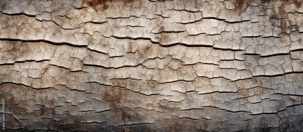 Poster Close-up shot of tree bark texture with copy space image.