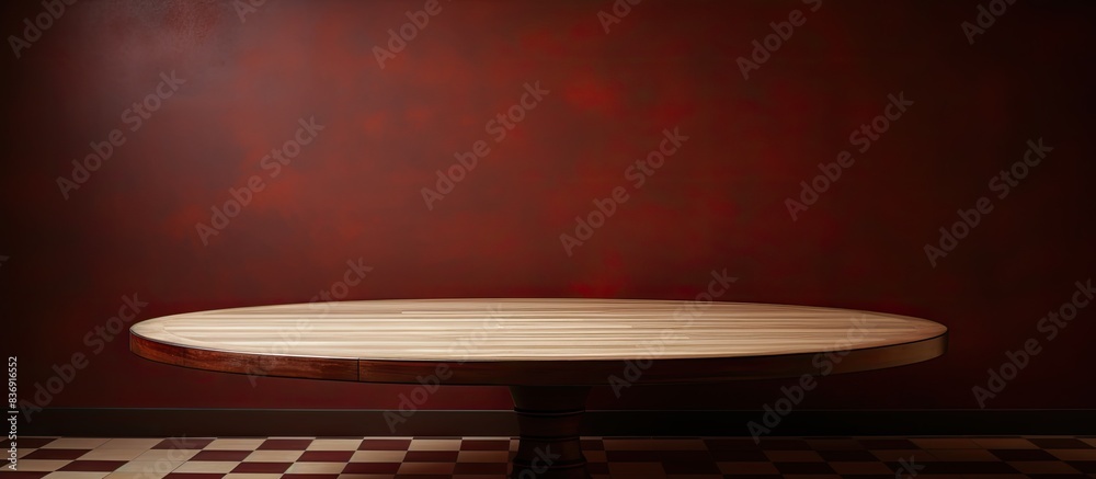Aufkleber Checkered table with empty space suitable for adding images.