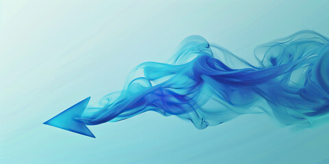 Yearning (Light Blue): A stretched, upward-pointing arrow representing a strong desire or longing