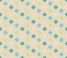 Geometric pattern background for design. Colorful shapes seamless pattern background.