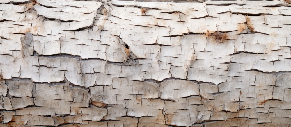 Leinwandbilder close-up image of natural aspen tree bark in the wilderness with copy space image.