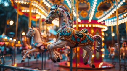 Mystical Oasis: Rooftop Pool Amidst City Lights and Starry Night Sky in Fantasy Urban Setting