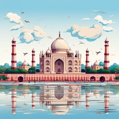 india, architecture, agra