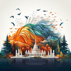 santa claus on the street