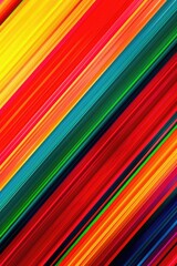 Obraz premium Colorful Striped Background Close Up