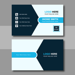 Clean professional business card design