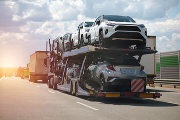 Utility Vehicle Truck Car Carrier International Dealership