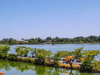 Fototapeta premium 【茨城県】水戸市・千波湖