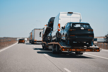 Utility Vehicle Truck Car Carrier International Dealership