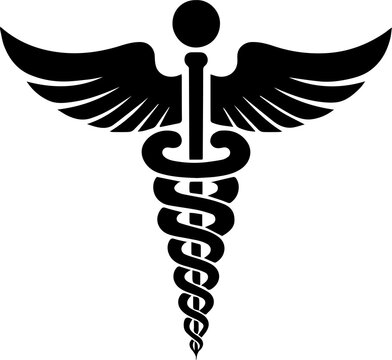 recommend clip art: caduceus medical icon Medicine & Healthcare