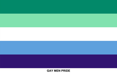 Flag of GAY MEN PRIDE, GAY MEN PRIDE flag